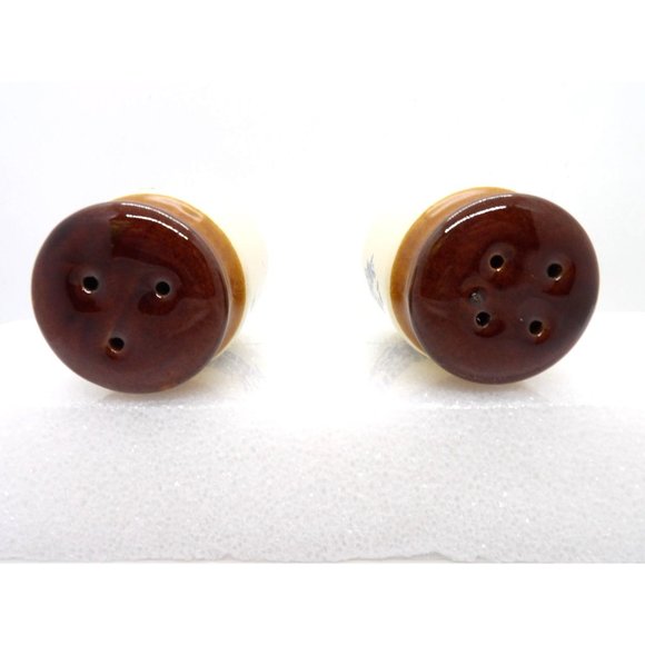 Salt and Pepper Shakers Home Sweet Home Crocks - Picture 2 of 3